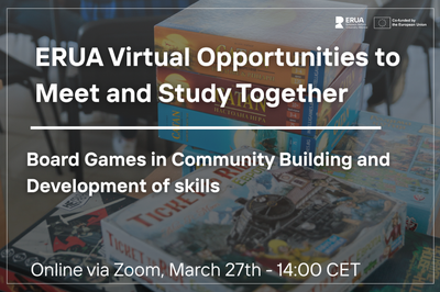 Image - ERUA Virtual opportunities for students to meet and study together