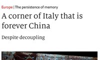 “Un angolo dell’Italia che è da sempre Cina”.